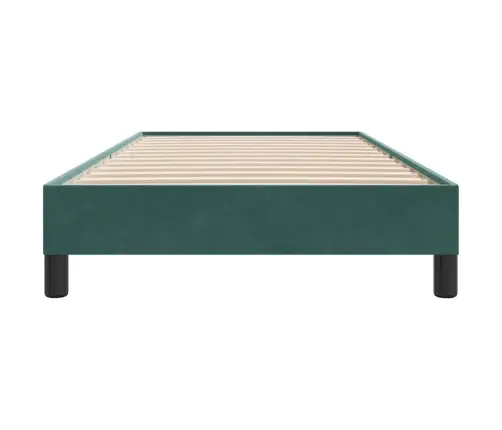 Voodiraam Ilma Madratsita Tumeroheline 90X210 Cm Samet