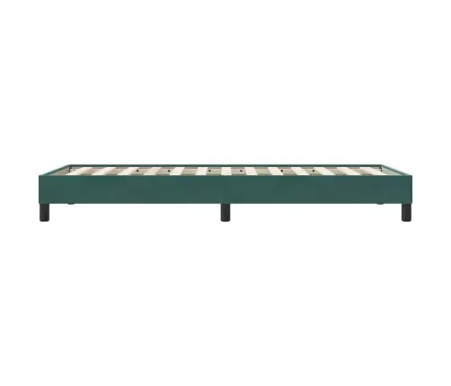 Voodiraam Ilma Madratsita Tumeroheline 90X210 Cm Samet