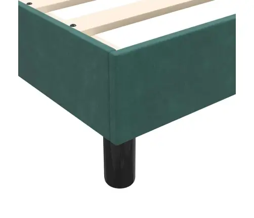 Voodiraam Ilma Madratsita Tumeroheline 90X210 Cm Samet