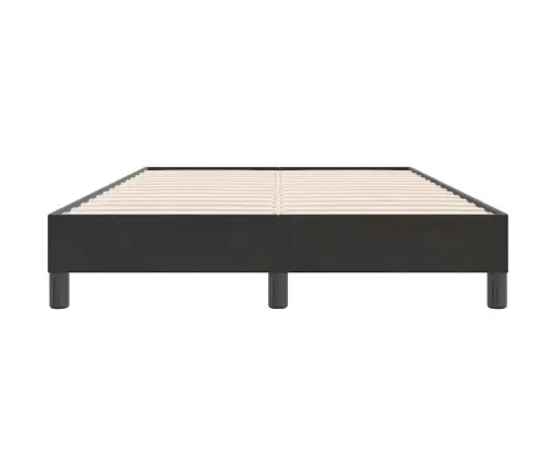 Lovos Rėmas Be Čiužinio Juodas 120X220 Cm Aksomas