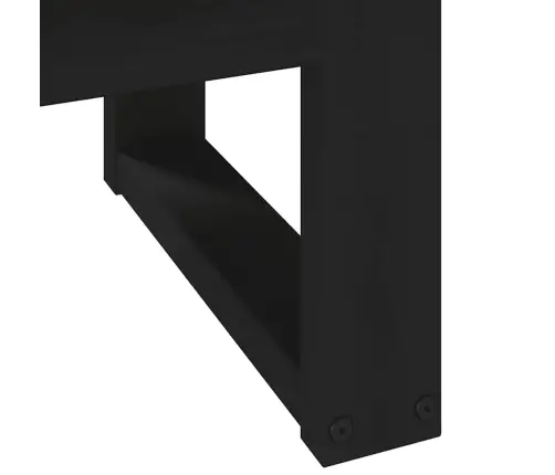 Kafijas Galdiņš Noain U-Veida Kājas, 120X60X40 Cm, Priedes Koks Vidaxl