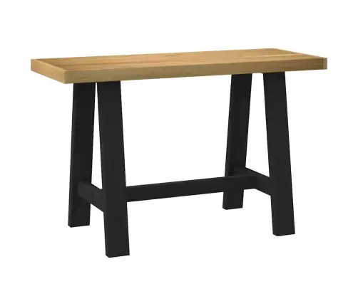 Rakstāmgalds Noain A Formas Kājas 120X50X75 Cm Masīvkoka Priede Vidaxl