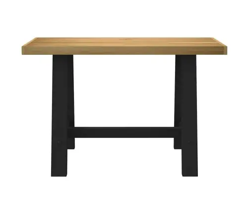 Rakstāmgalds Noain A Formas Kājas 120X50X75 Cm Masīvkoka Priede Vidaxl