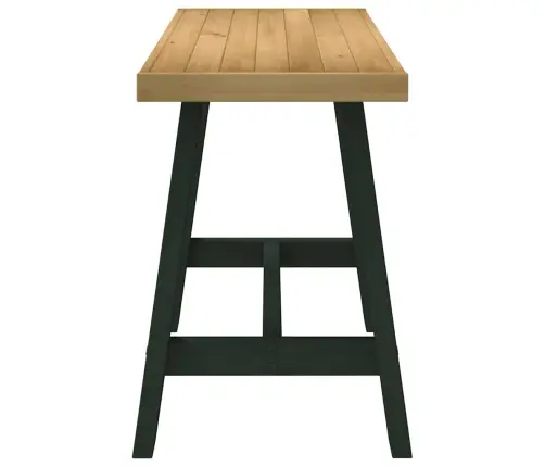 Rakstāmgalds Noain A Formas Kājas 120X50X75 Cm Masīvkoka Priede Vidaxl