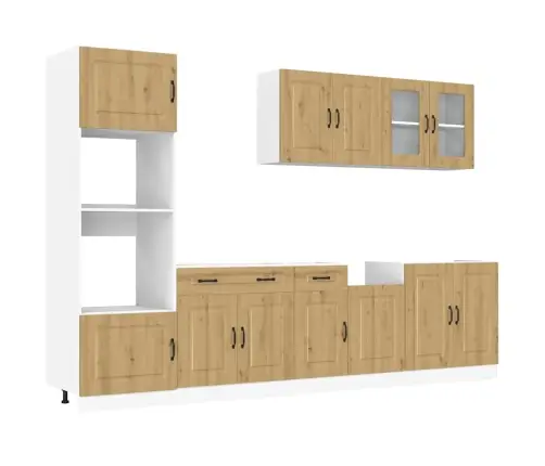 Virtuvinių Spintelių Komplektas, 7 Dalių, Kalmar, Artisano