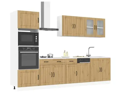 Virtuvinių Spintelių Komplektas, 7 Dalių, Kalmar, Artisano