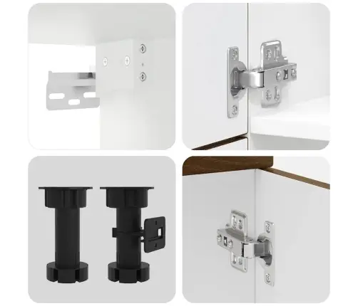 Virtuvinių Spintelių Komplektas, 7 Dalių, Kalmar, Ruda