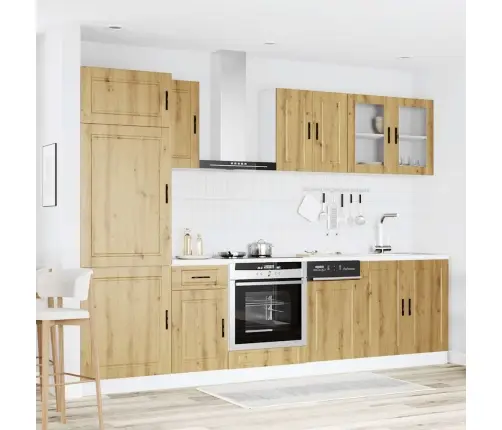 Virtuvinių Spintelių Komplektas, 8 Dalių, Kalmar, Artisano