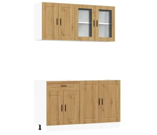 Virtuvinių Spintelių Komplektas, 4 Dalių, Kalmar, Artisano