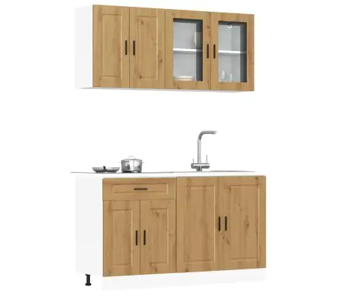 Virtuvinių Spintelių Komplektas, 4 Dalių, Kalmar, Artisano