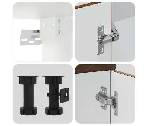 Virtuvinių Spintelių Komplektas, 11 Dalių, Kalmar, Dūminio