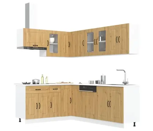 Virtuvinių Spintelių Komplektas, 11 Dalių, Kalmar, Artisano