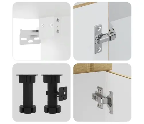 11-Osaline Köögikapi Komplekt Lucca, Sonoma Tamm, Tehispuit