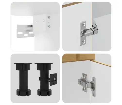 Virtuvinių Spintelių Komplektas, 11 Dalių, Lucca, Artisano