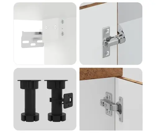 11-Daļīgs Virtuves Skapītis Komplekts, Porto, Veca Koka Vidaxl