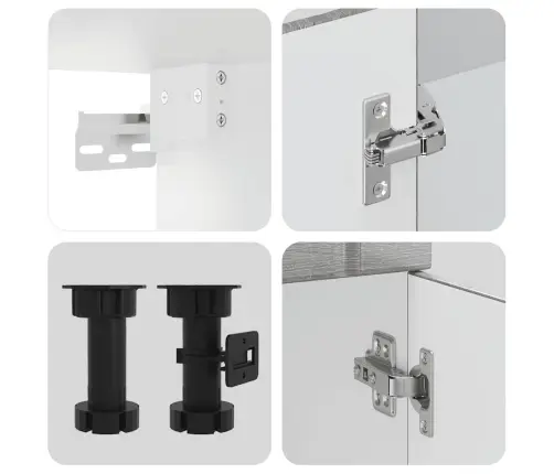 14 -Osaline Köögikapi Komplekt Lucca, Tehispuit