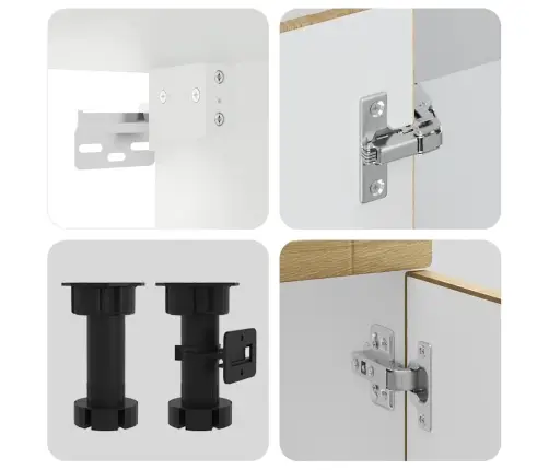 Virtuvinių Spintelių Komplektas, 14 Dalių, Porto, Ąžuolo