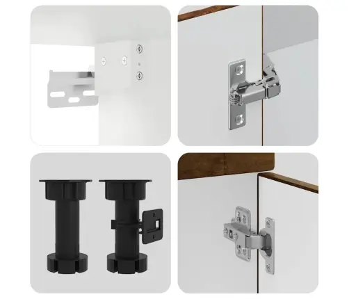 14-Daļīgs Virtuves Skapītis Komplekts, Porto, Ozola Krāsa Vidaxl