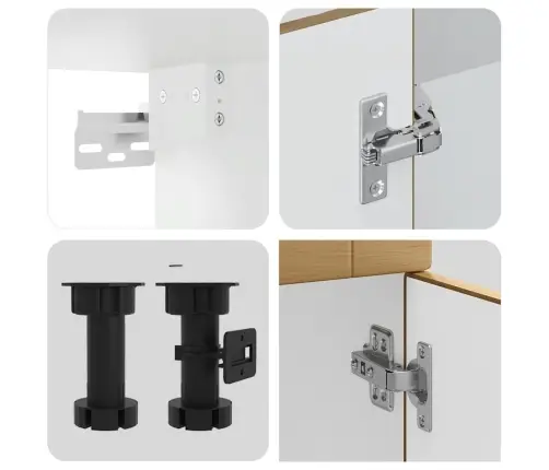 14-Osaline Köögikapi Komplekt Porto, Käsitöötamm, Tehispuit