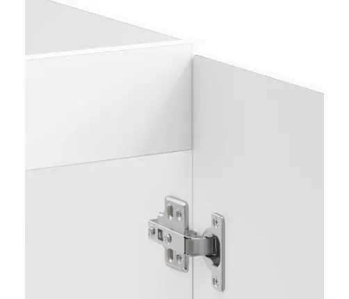 Virtuves Skapis Ar Durvīm Lucca 2 Pcs Balts 80 X 46 X 81.5 Cm Vidaxl