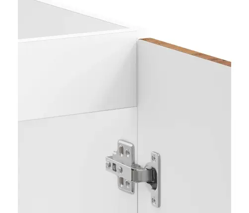 Virtuves Skapis Ar Durvīm Lucca 2 Pcs Brūna 80 X 46 X 81.5 Cm Vidaxl