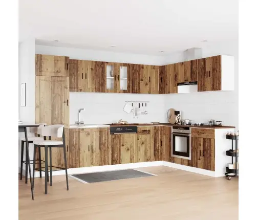 Izlietnes Skapītis Porto 2 Pcs Brūna 80 X 46 X 84.5 Cm Vidaxl