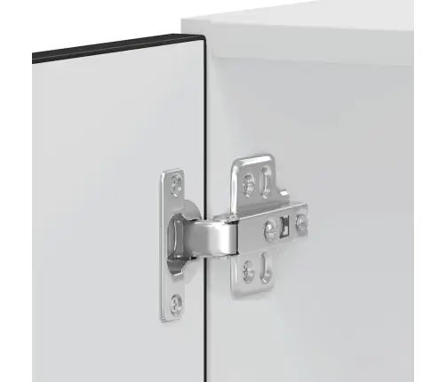 Cepeškrāsns Skapji, 2 Gab. Lucca, Melni, Inženierijas Koks Vidaxl