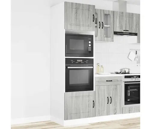 Ahjukapid 2 Tk "Kalmar", Hall, Sonoma Töödeldud Puit