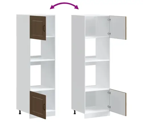 Cepeškrāsns Skapji, 2 Gab. Kalmar, Inženierijas Koks Vidaxl