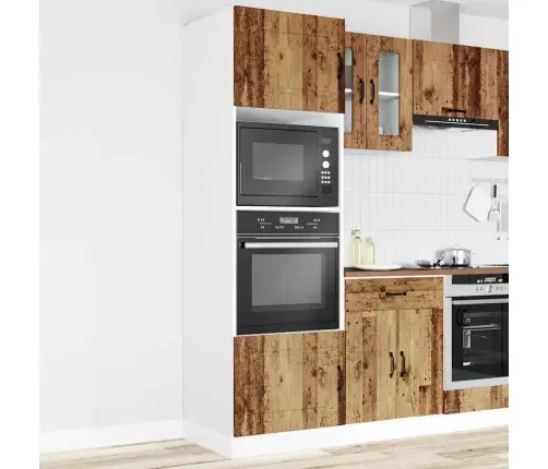 Cepeškrāsns Skapji, 2 Gab. Lucca, Veca Koka, Inženierijas Koks Vidaxl