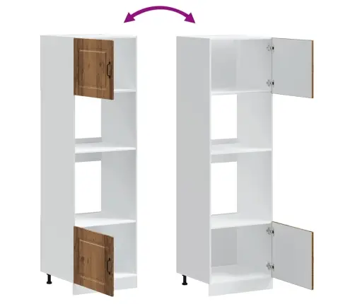 Cepeškrāsns Skapji, 2 Gab. Lucca, Veca Koka, Inženierijas Koks Vidaxl