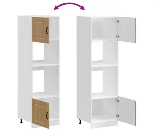 Cepeškrāsns Skapji, 2 Gab. Lucca, Koka Krāsa, Inženierijas Koks Vidaxl