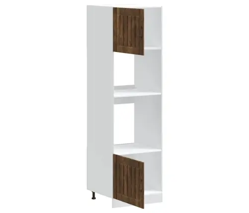 Orkaitės Spintelės, 2Vnt., Lucca, Dūminio Ąžuolo, Mediena