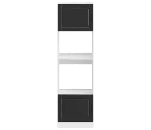 Cepeškrāsns Skapji, 2 Gab. Porto, Melni, Inženierijas Koks Vidaxl