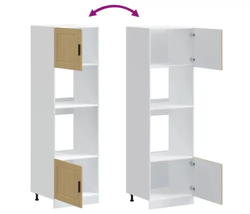 Cepeškrāsns Skapji, 2 Gab. Porto, Inženierijas Koks Vidaxl