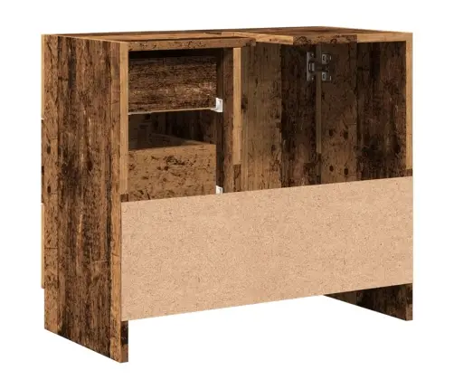 Spintelė Praustuvui, Medienos, 63X30X54cm Apdirbta Mediena