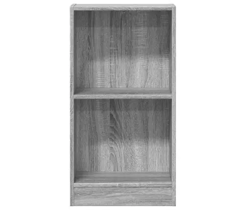 Grāmatu Plaukts, Pelēka Koka, 40X24X76 Cm, Inženierijas Koks Vidaxl Grāmatu Plaukts, Pelēka Koka, 40X24X76 Cm, Inženierijas Koks Vidaxl