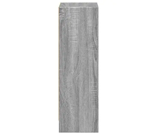 Grāmatu Plaukts, Pelēka Koka, 40X24X76 Cm, Inženierijas Koks Vidaxl Grāmatu Plaukts, Pelēka Koka, 40X24X76 Cm, Inženierijas Koks Vidaxl