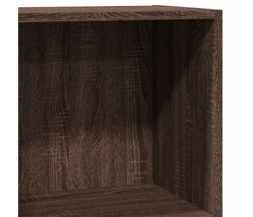 Grāmatu Plaukts, Brūna Koka, 40X24X76 Cm, Inženierijas Koks Vidaxl