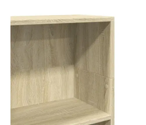 Knygų Spinta, Sonoma Ąžuolo, 40X24X109cm Apdirbta Mediena