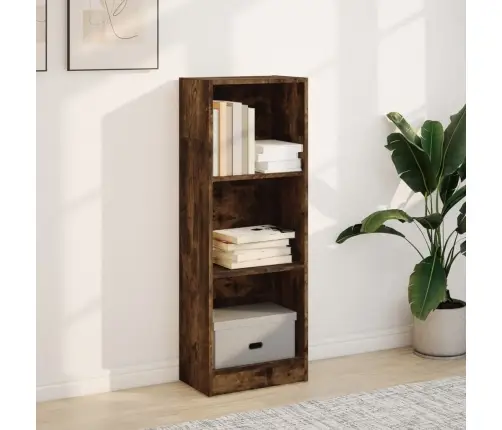 Raamaturiiul, Suitsutatud Tamm, 40X24X109 cm Tehispuit