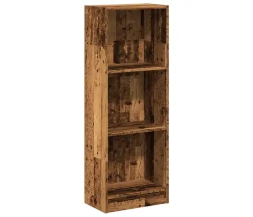 Grāmatu Plaukts, Veca Koka, 40X24X109 Cm, Inženierijas Koks Vidaxl