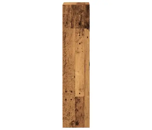 Grāmatu Plaukts, Veca Koka, 40X24X109 Cm, Inženierijas Koks Vidaxl