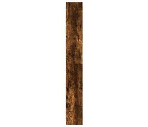 Grāmatu Plaukts, Ozola Krāsa, 40X24X176 Cm, Inženierijas Koks Vidaxl