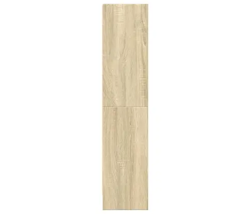 Grāmatu Plaukts, Ozola Krāsa, 60X24X109 Cm, Inženierijas Koks Vidaxl