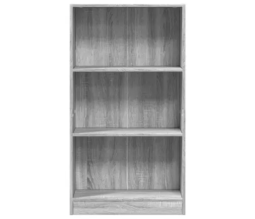 Raamatualus, Hall Sonoma Tamm, 60X24X109 cm Tehispuit