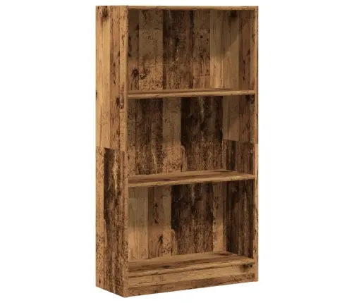 Grāmatu Plaukts, Koka Krāsā, 60X24X109 Cm, Inženierijas Koks Vidaxl