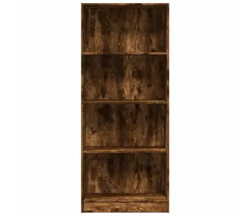 Raamaturiiul, Suitsutatud Tamm, 60X24X143 cm Tehispuit