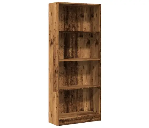 Raamaturiiul, Vana Puit, 60X24X143 cm Tehispuit Raamaturiiul, Vana Puit, 60X24X143 cm Tehispuit