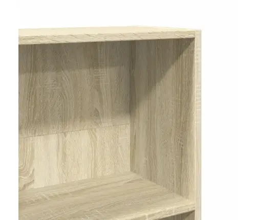 Raamatualus, Sonoma Tamm, 60X24X176 cm Tehispuit